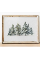Evergreen Forest Art Print 8x10