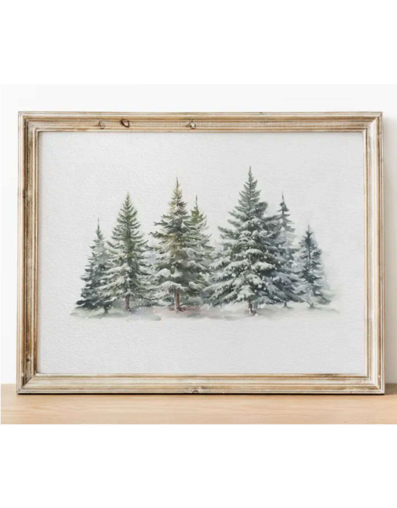 Evergreen Forest Art Print 8x10