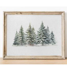 Evergreen Forest Art Print 8x10