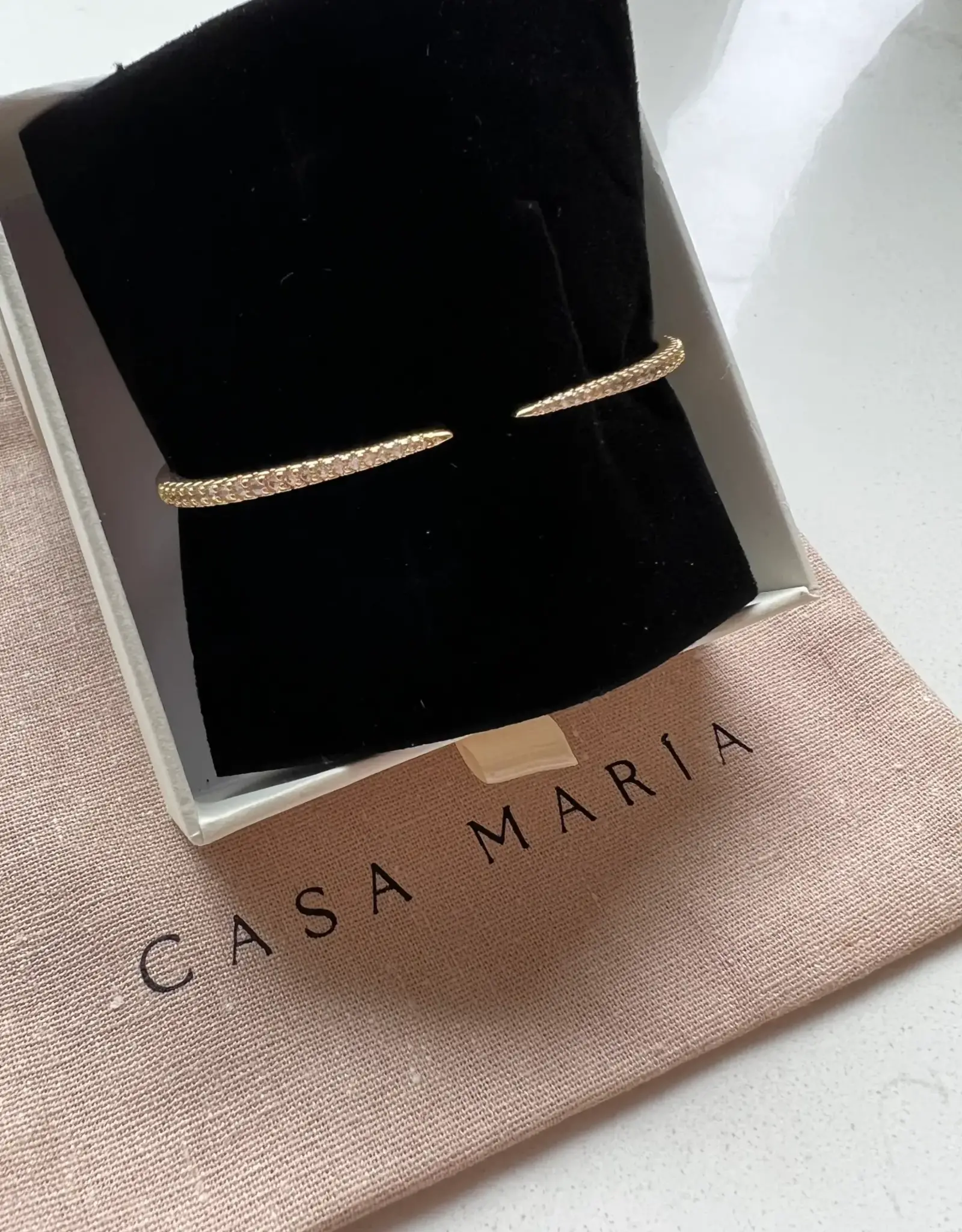 Open Bangle Bracelet