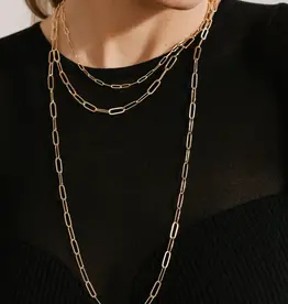Custom Size Paper Clip Necklace