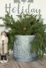 19" Douglas Fir Spray with Cones