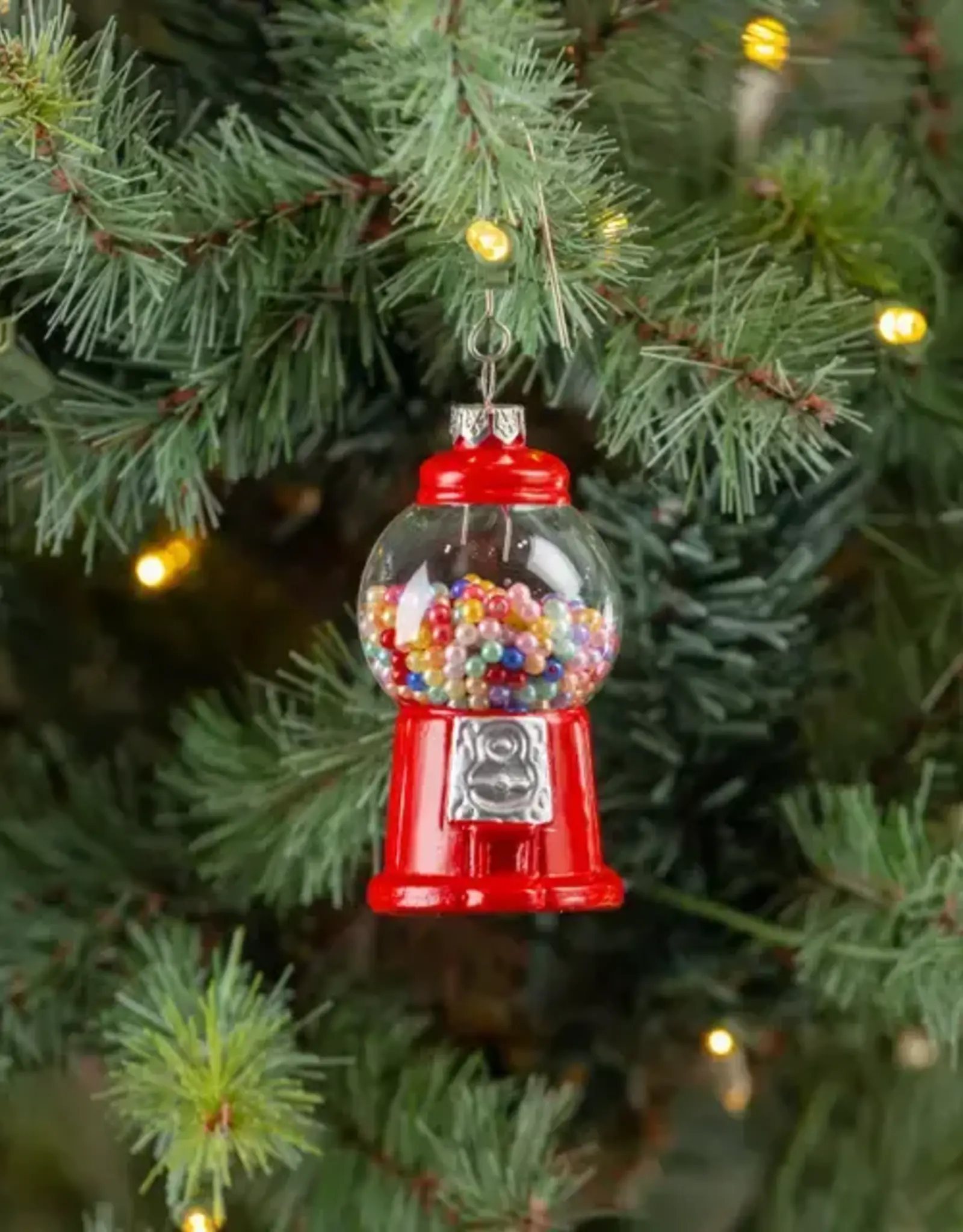 3.75" Bubble Gum Machine Ornament
