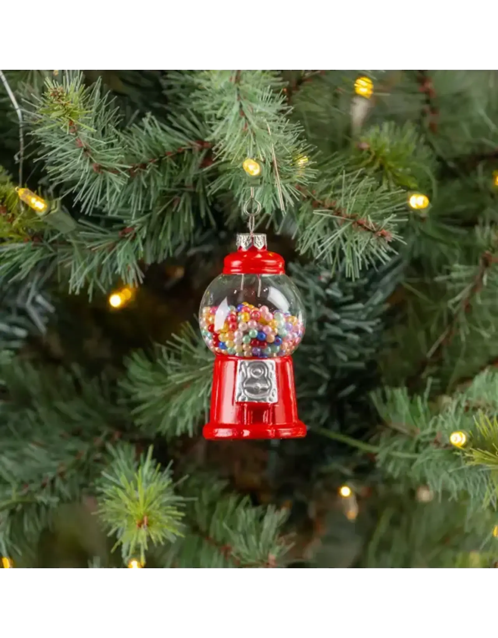 3.75" Bubble Gum Machine Ornament