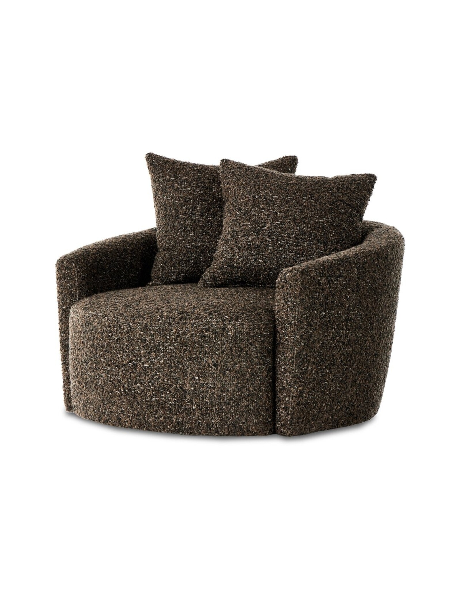 Chloe Swivel Chair in Ivan Granite