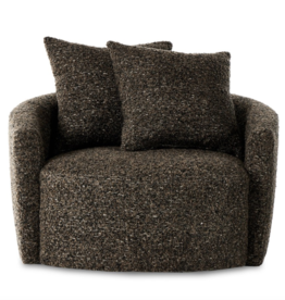 Chloe Swivel Chair in Ivan Granite