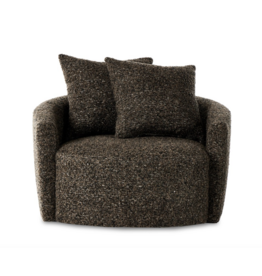 Chloe Swivel Chair in Ivan Granite