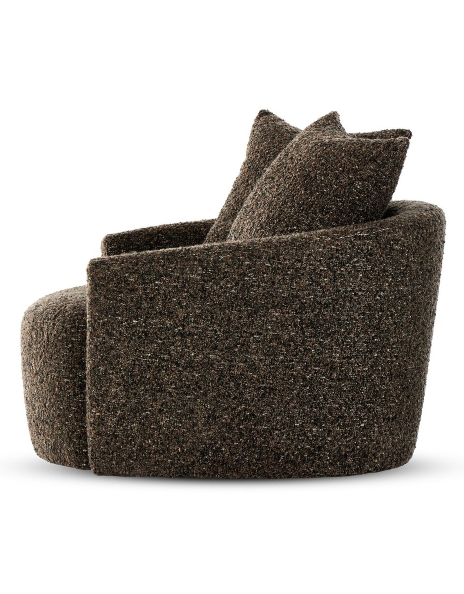 Chloe Swivel Chair in Ivan Granite