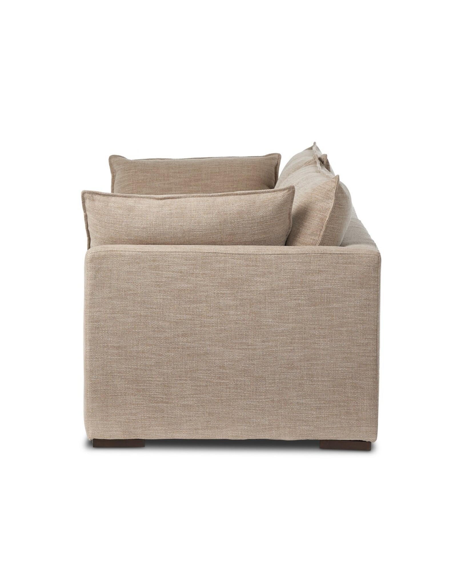 Kosa Sofa in Laken Stone-108"