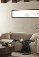 Lowell Slipcover Sofa in Broadway Dune-96"