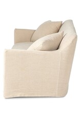 Lowell Slipcover Sofa in Broadway Dune-96"