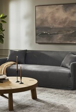 Lowell Slipcover Sofa in Broadway Denim-96"