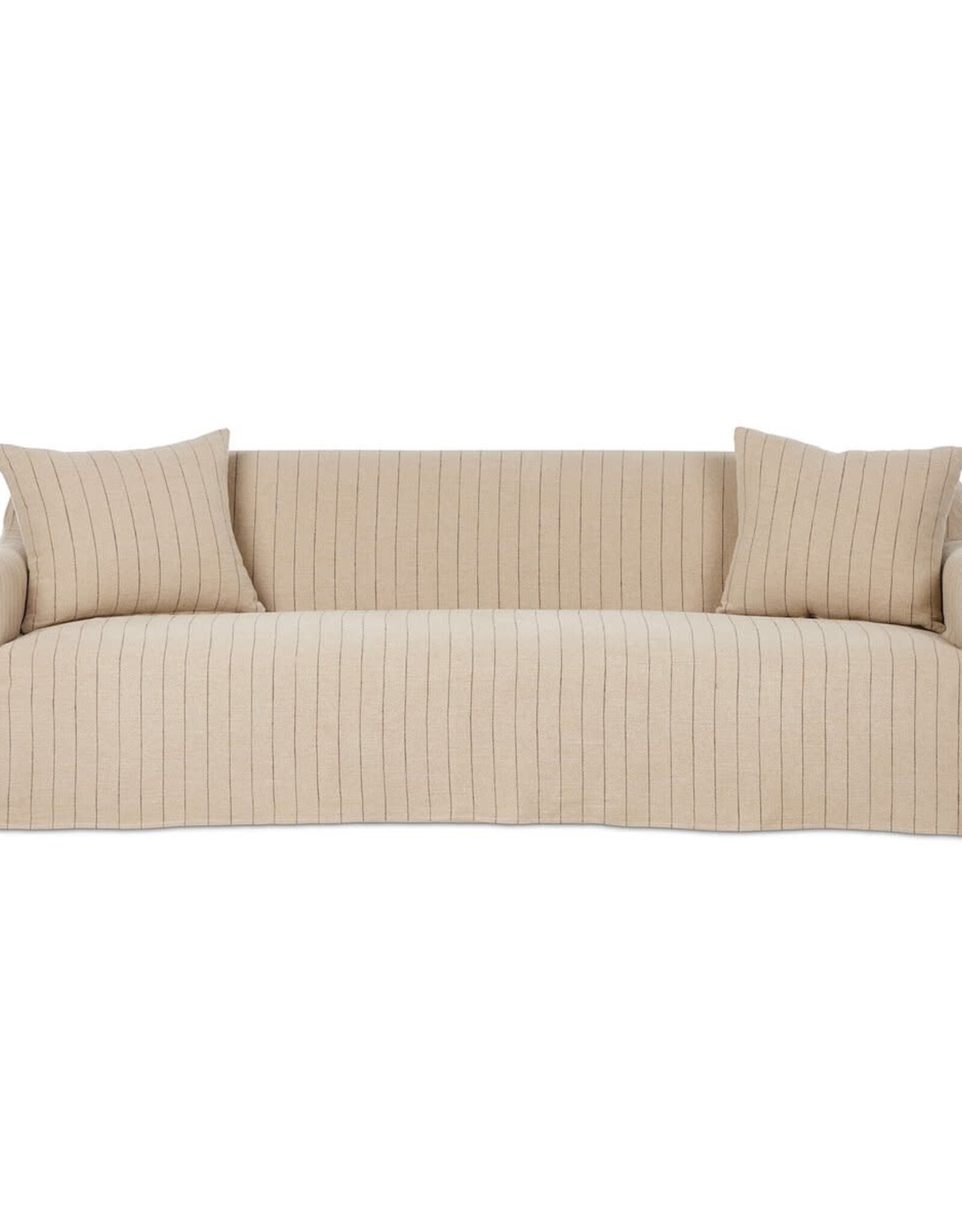 Lowell Slipcover Sofa in Lavon Flint-96"