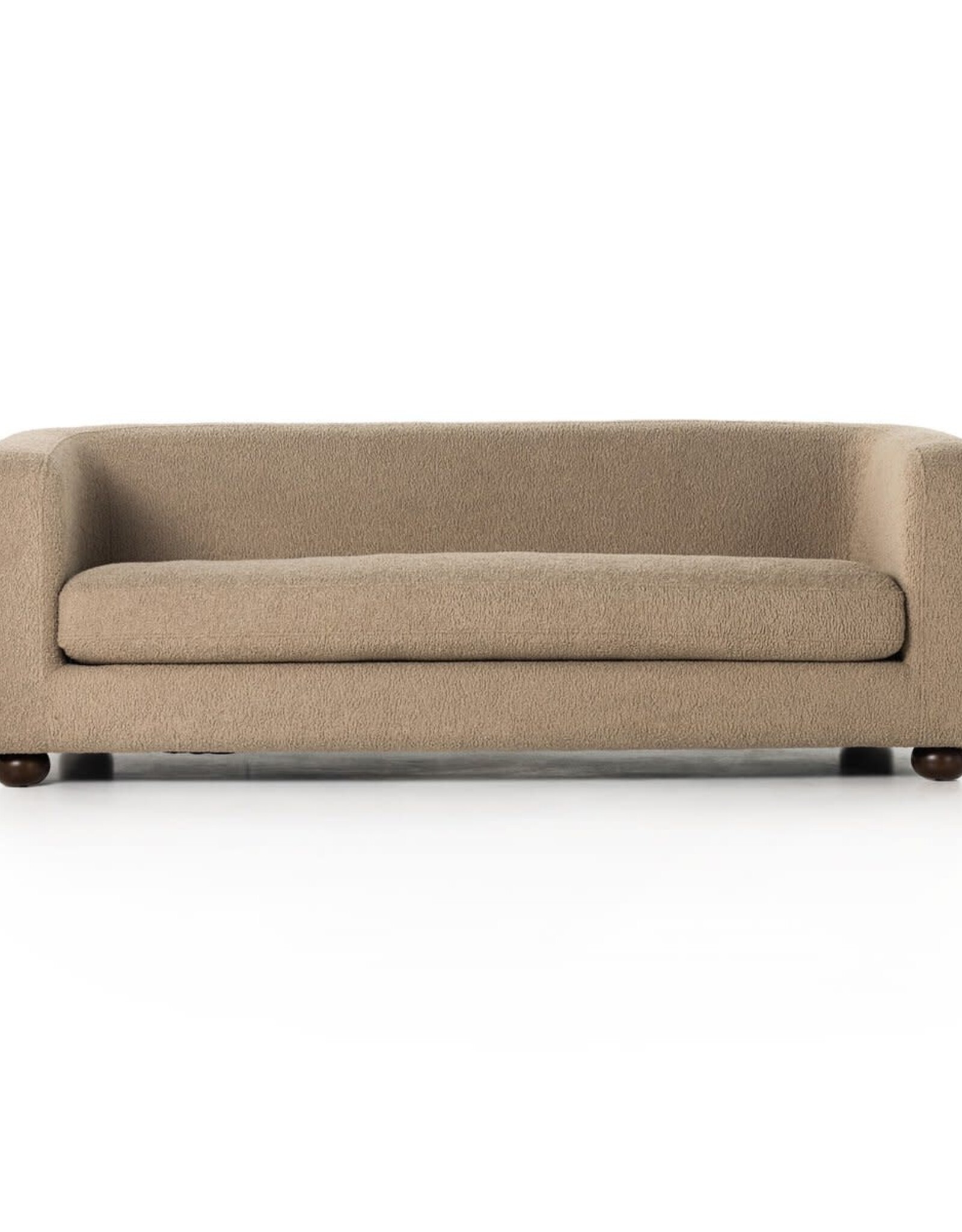 Gidget Sofa, Sheepskin Camel -84"