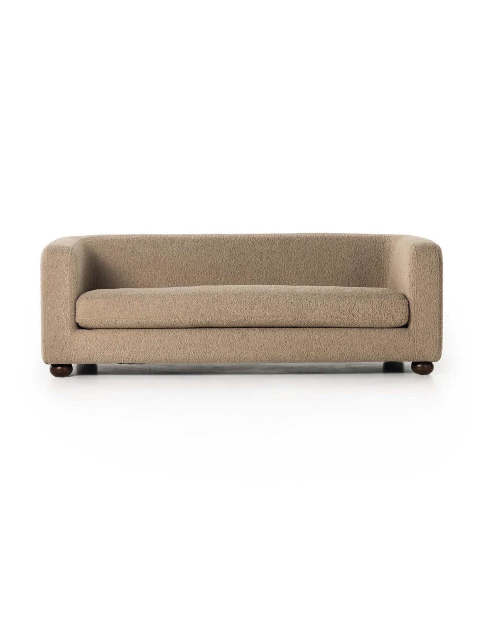 Gidget Sofa, Sheepskin Camel -84"