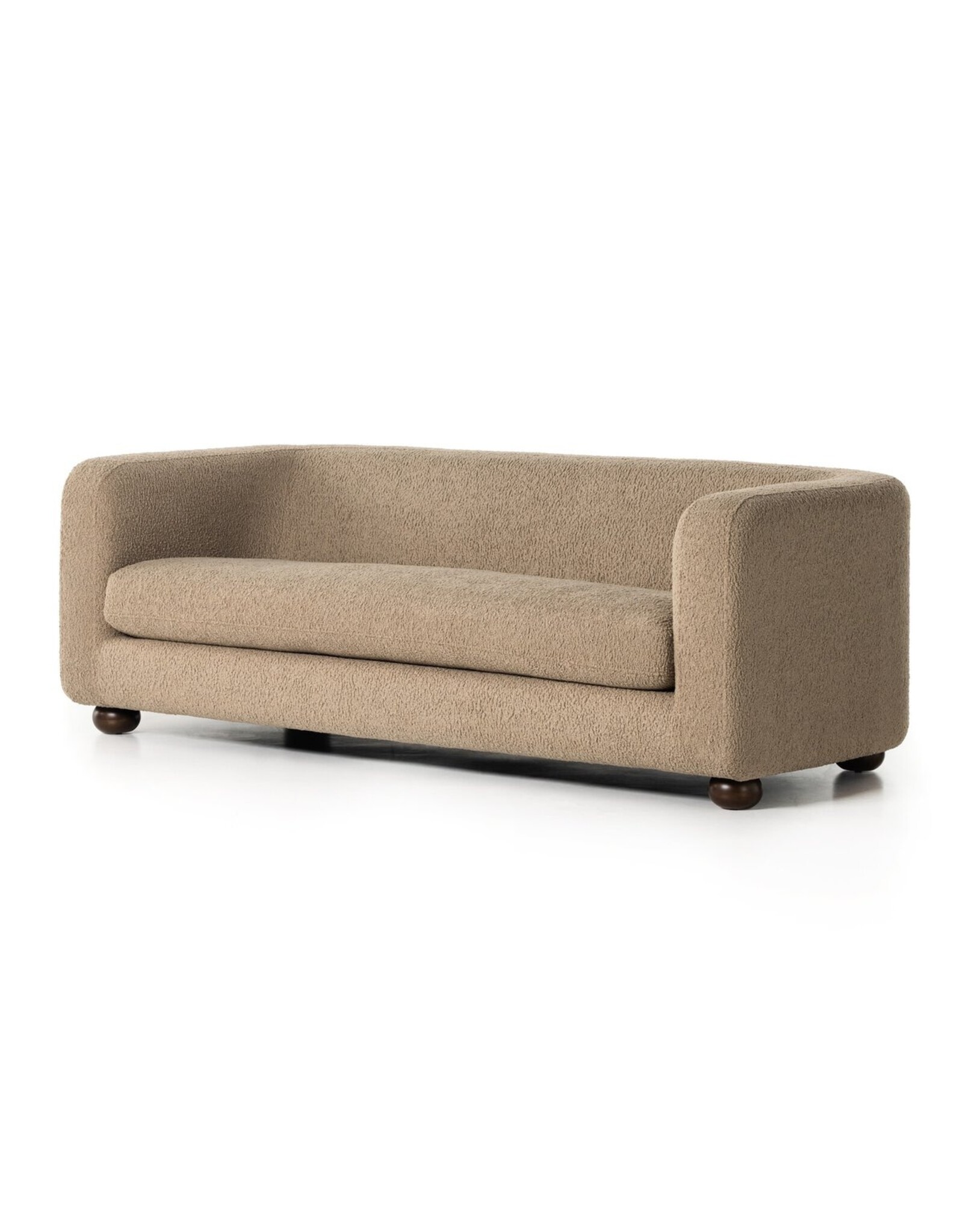 Gidget Sofa, Sheepskin Camel -84"