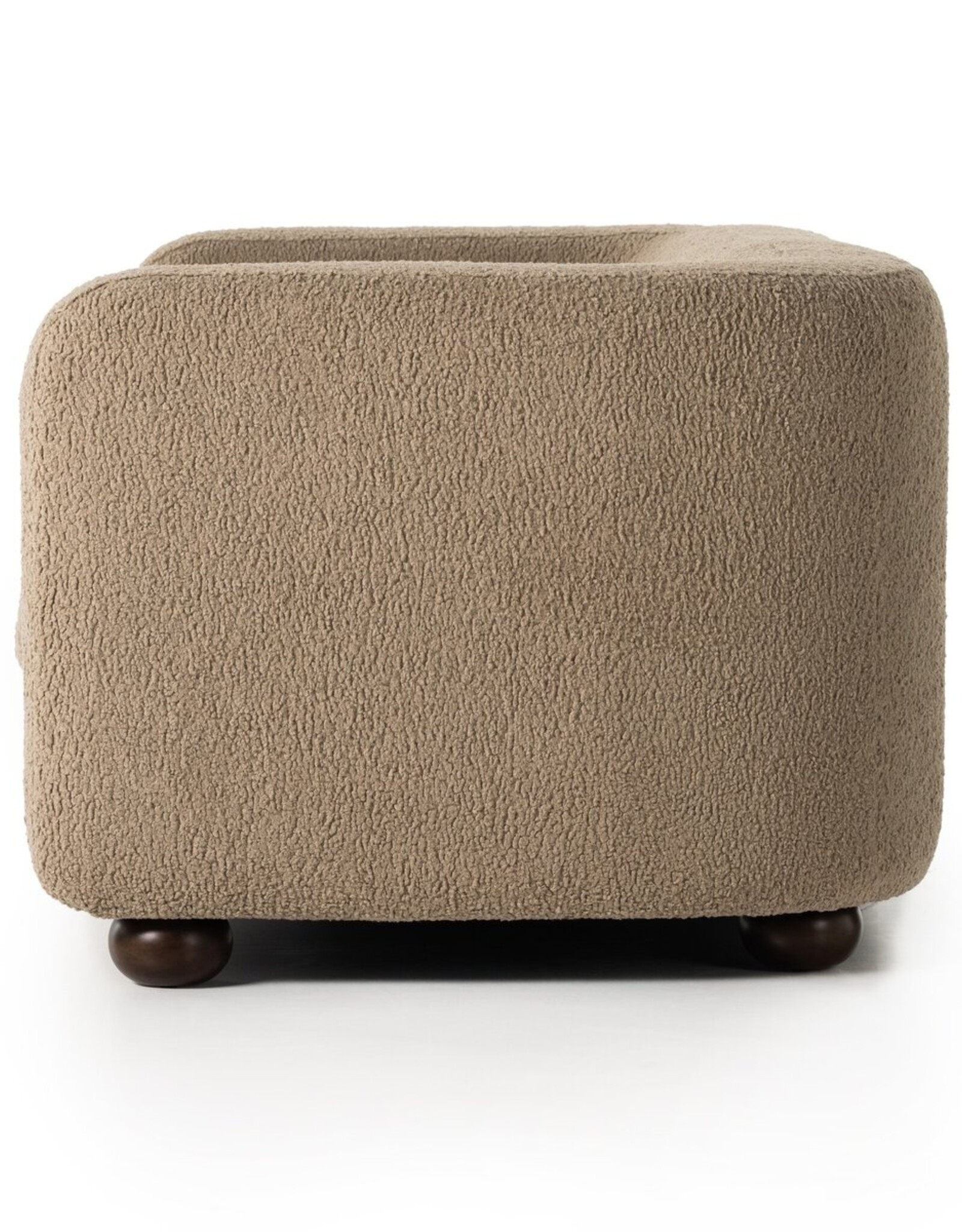 Gidget Sofa, Sheepskin Camel -84"