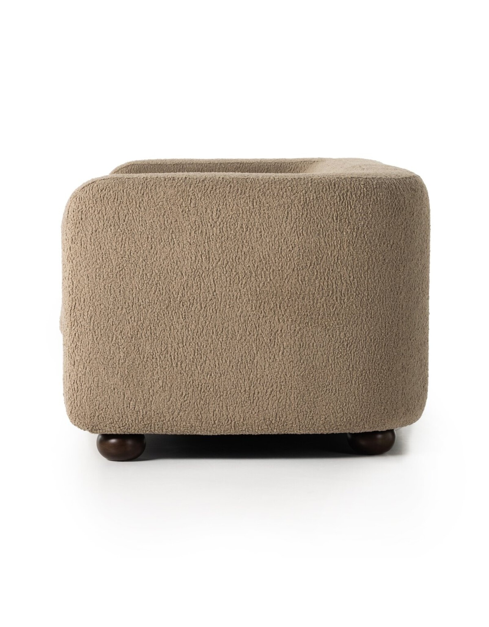 Gidget Sofa, Sheepskin Camel -84"