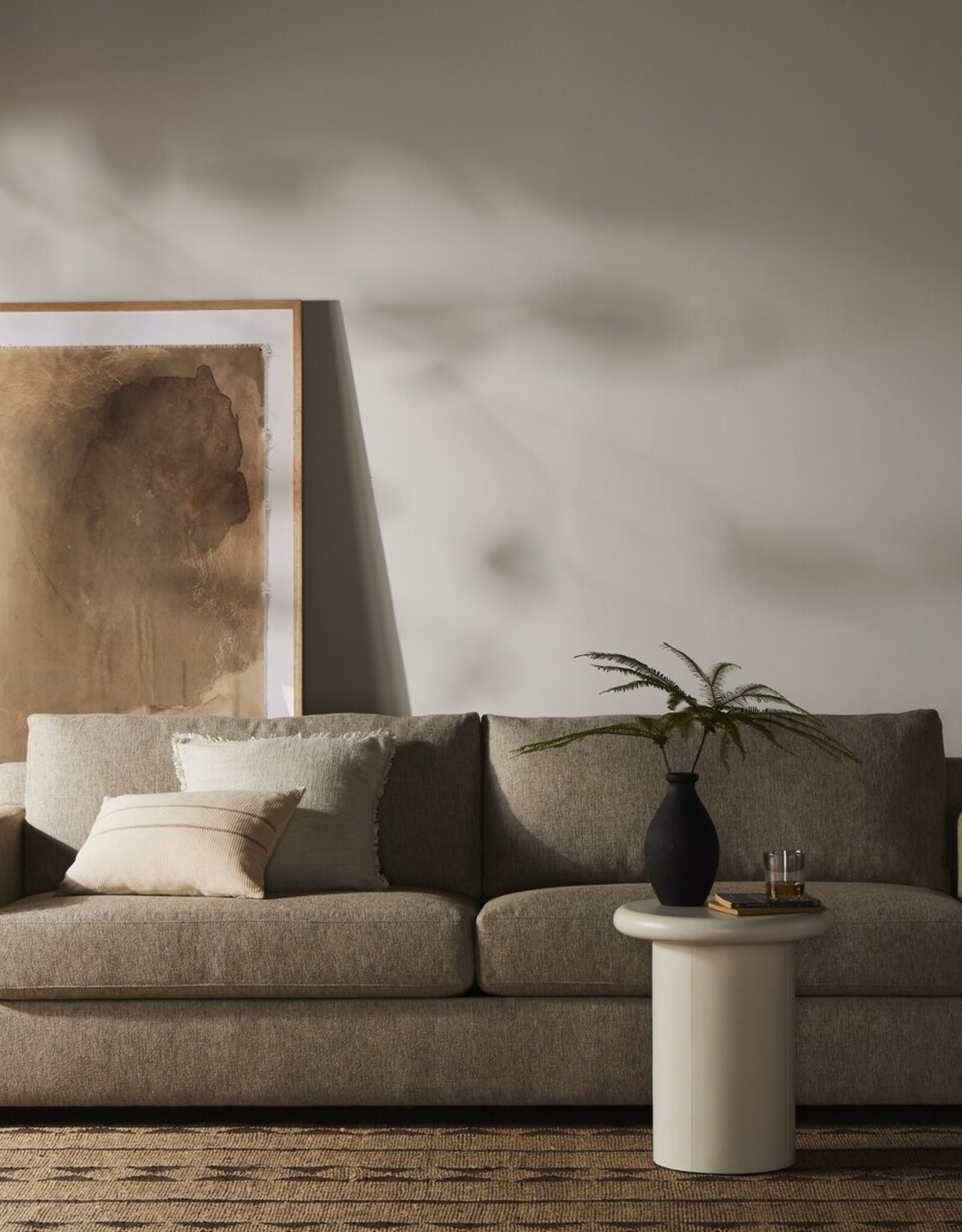Hampton Sofa in Delta Sand-93"