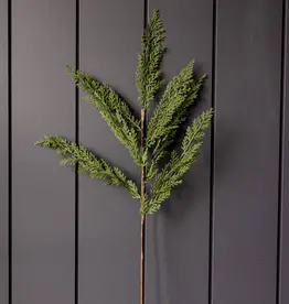Cypress Pine Green Faux Real Touch Stem-Small