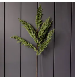 Cypress Pine Green Faux Real Touch Stem-Small