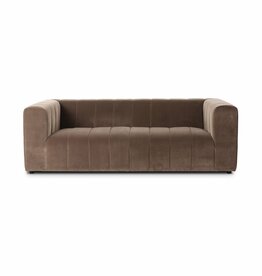 Langham Channeled Sofa in Sintra Taupe-89"
