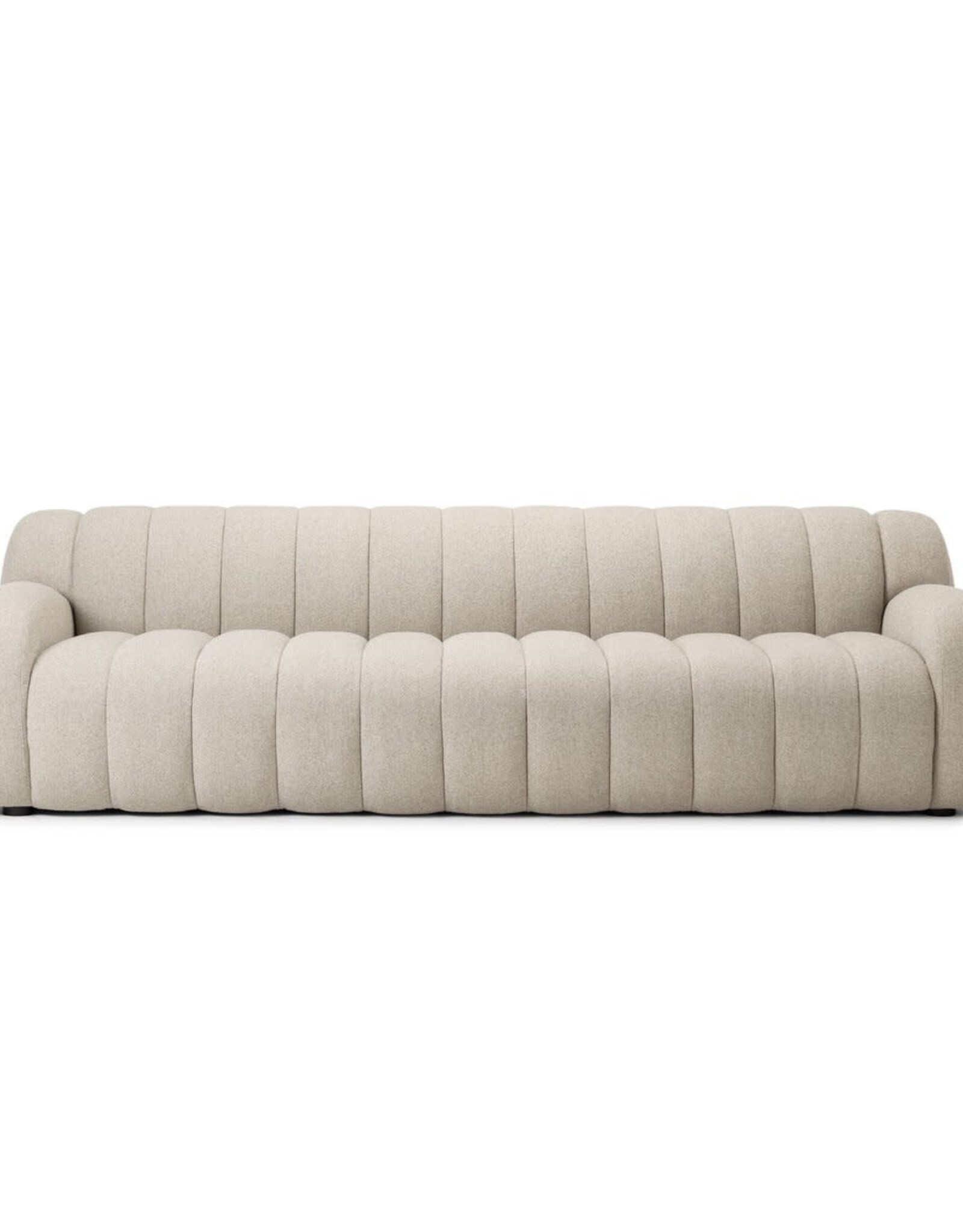 Carina Sofa in Weslie Flax-103.25"