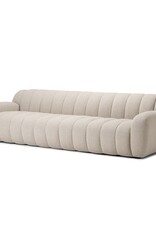 Carina Sofa in Weslie Flax-103.25"