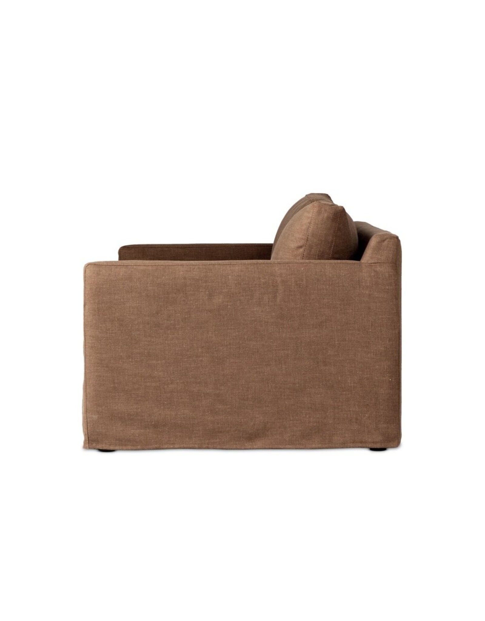 Hampton Slipcover Sofa in Antwerp Cafe-92.5"