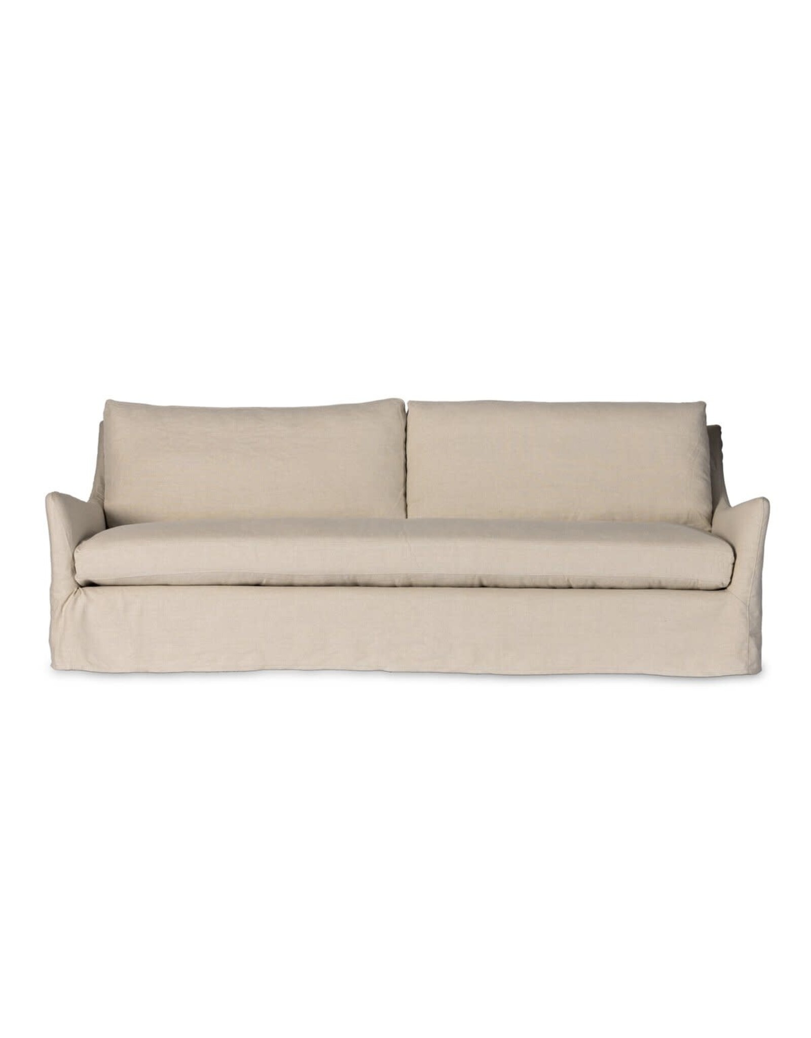Monette Slipcover Sofa in Brussels Natural-94"