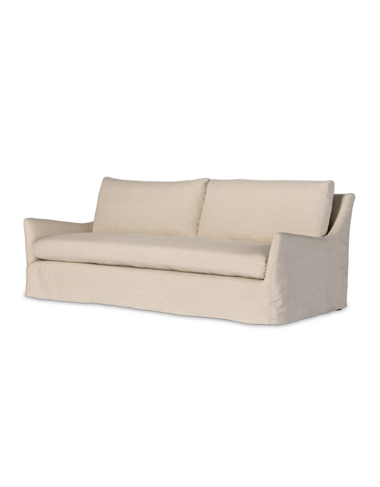 Monette Slipcover Sofa in Brussels Natural-94"