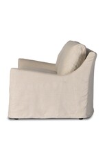 Monette Slipcover Sofa in Brussels Natural-94"