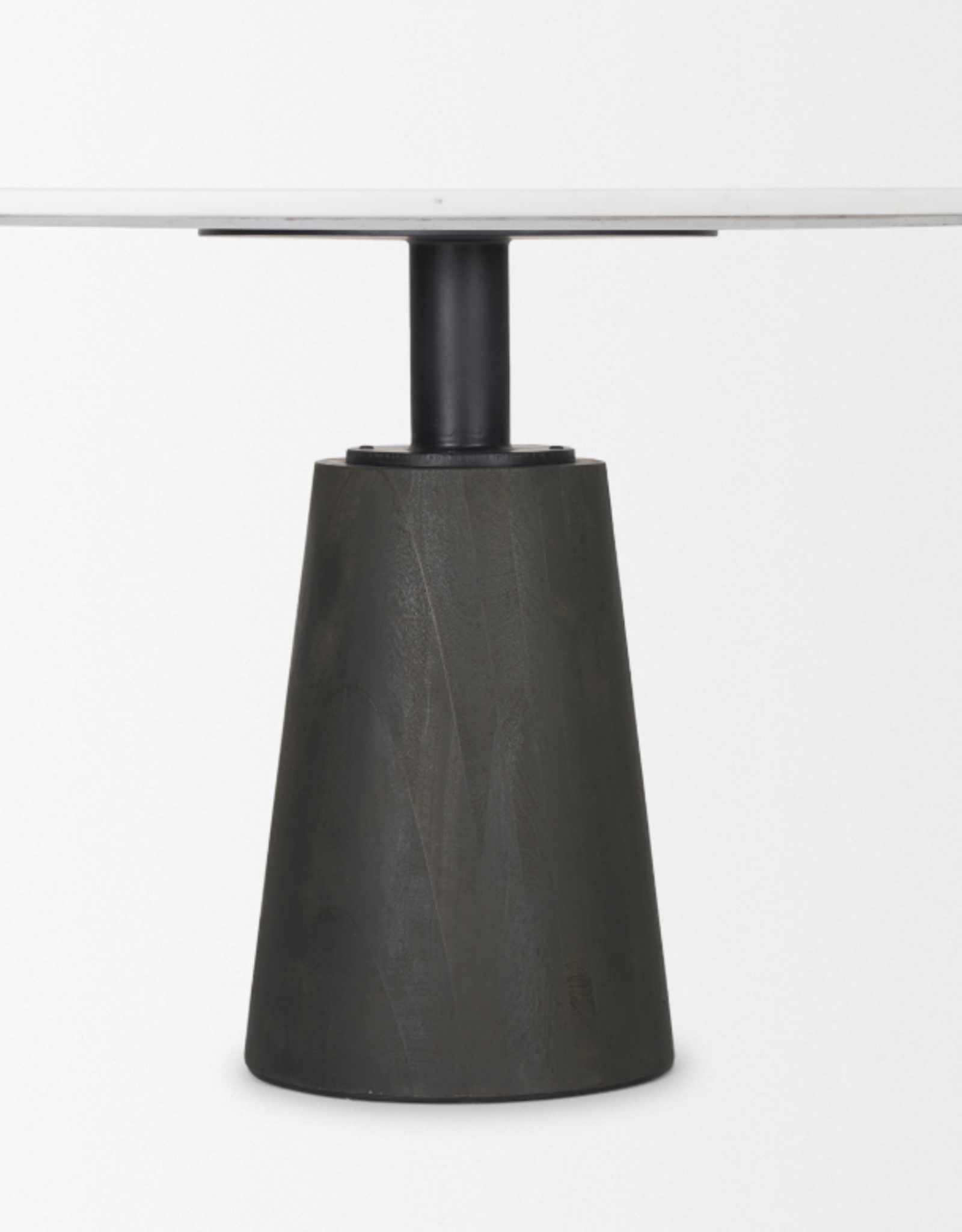 Maxwell Dining Table in Marble & Black