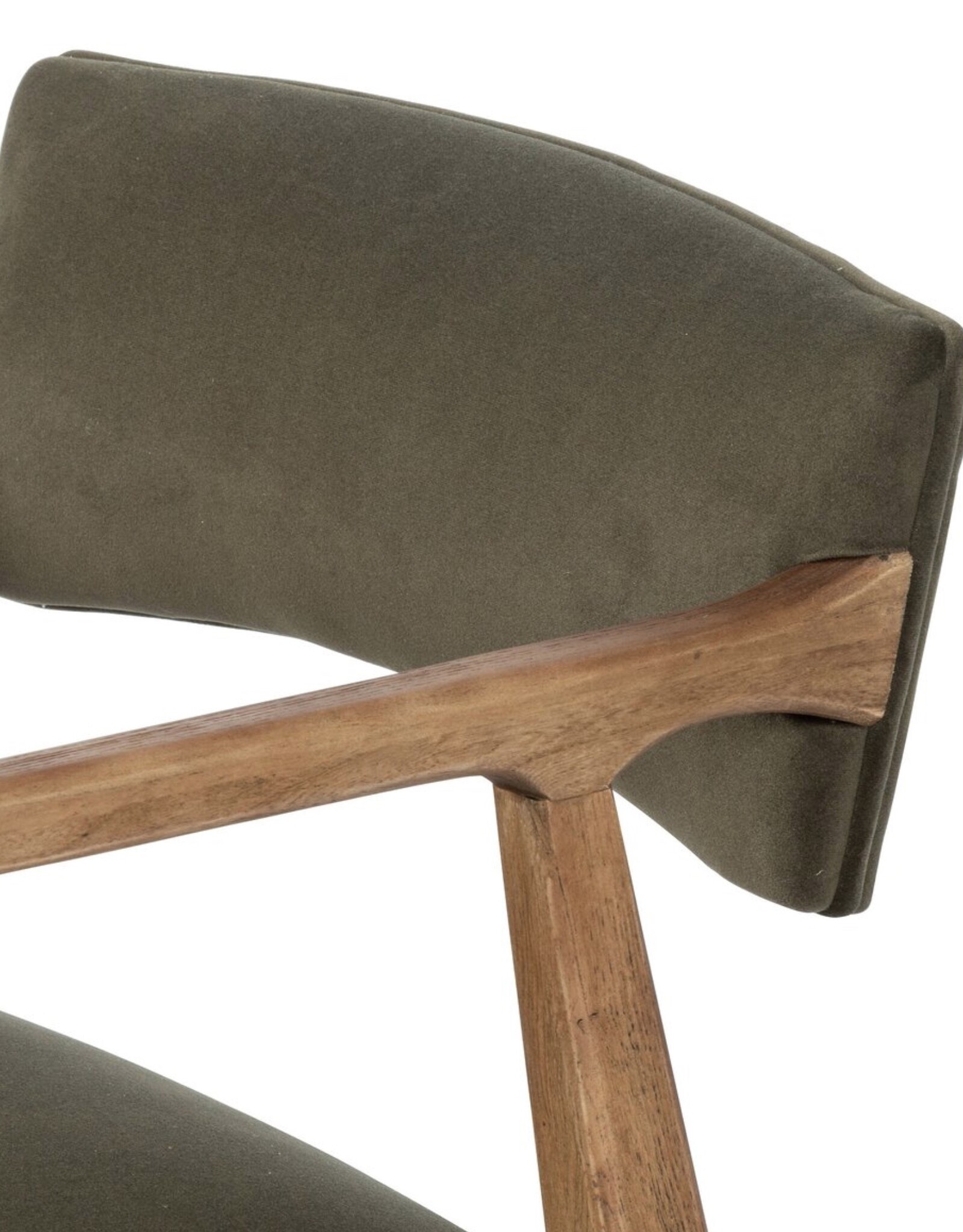 Tyler Chair - Modern Velvet Loden