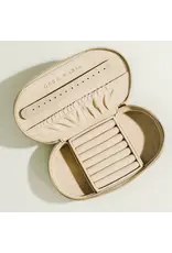 Travel Jewelry Case, White