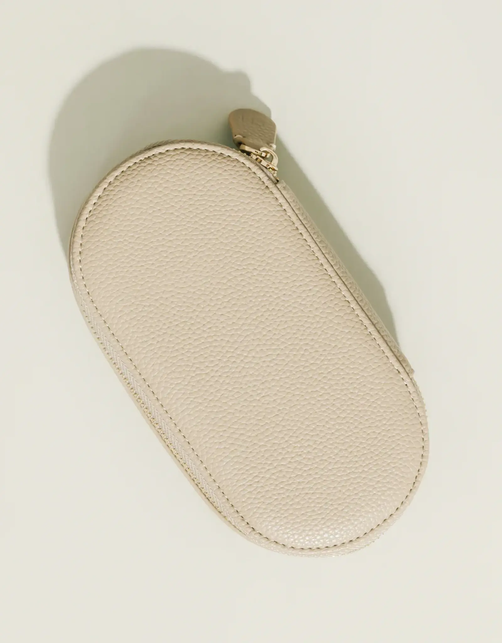 Travel Jewelry Case, White