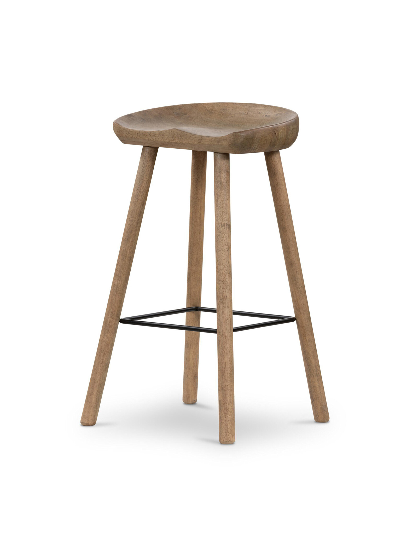 Barrett Counter Stool, Natural Matte