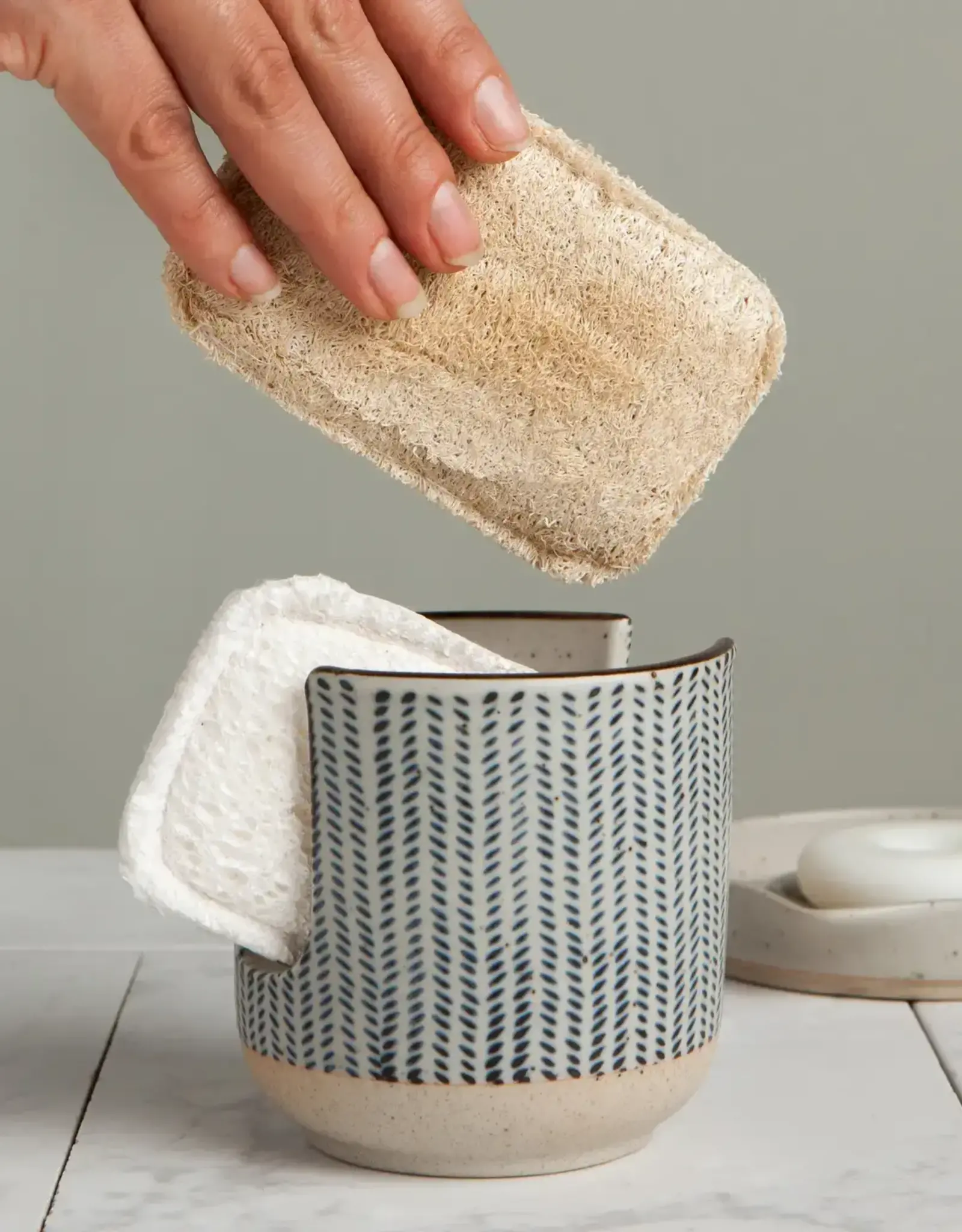 Herringbone Element Sponge Holder