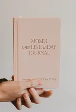 Mom's One Line A Day Leather Journal