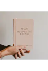 Mom's One Line A Day Leather Journal
