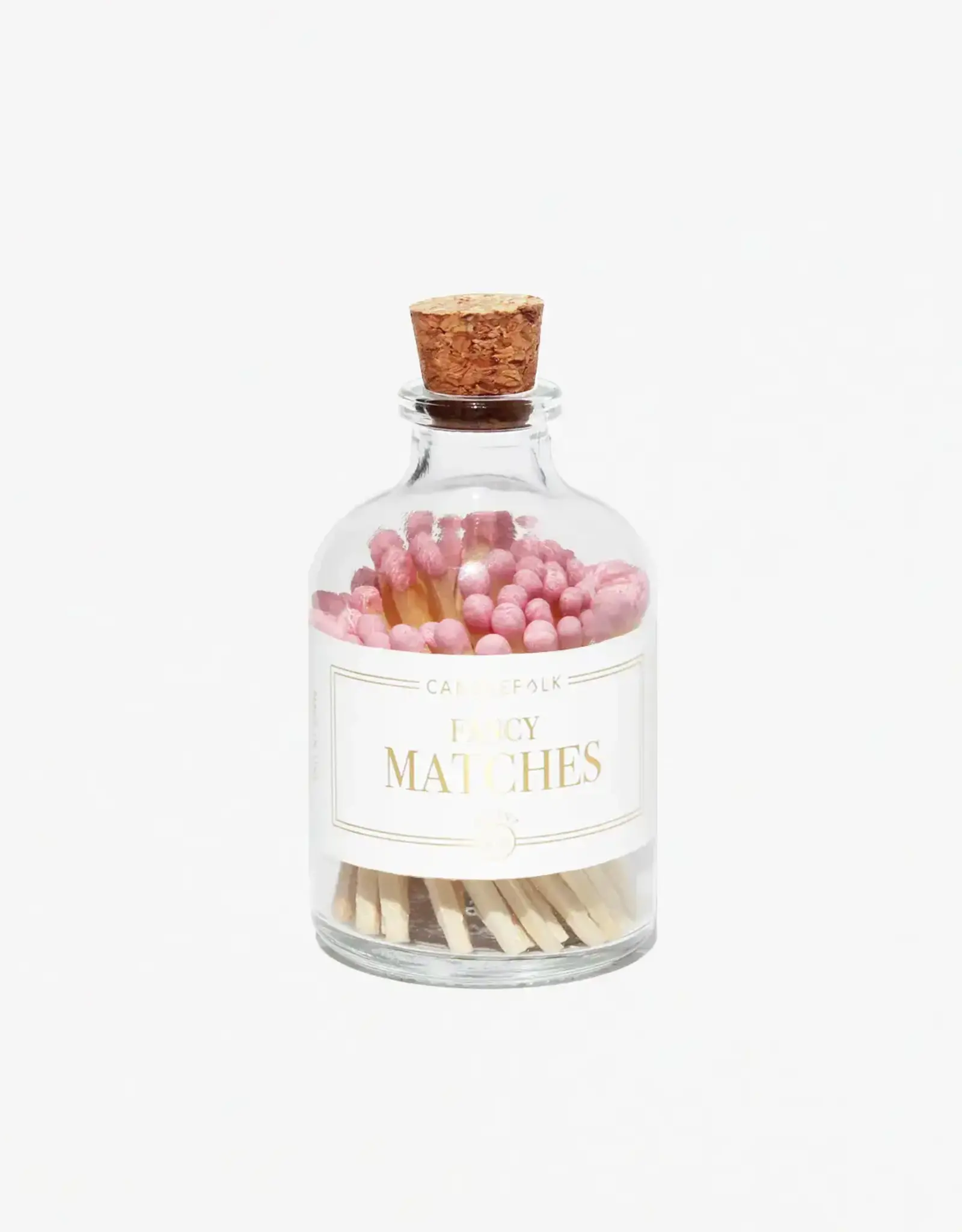 Apothecary Matches - Light Pink