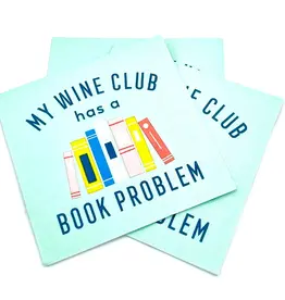 My Wine Club has a Book Problem Cocktail Napkins - 20ct
