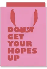 Don't Get Your Hopes Up Gift Bag with Tissue