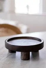 Hand Turned Mango Wood Riser