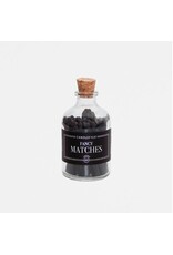 Apothecary Matches - Black & Black