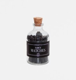 Apothecary Matches - Black & Black