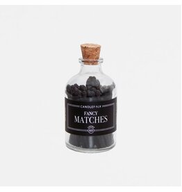 Apothecary Matches - Black & Black