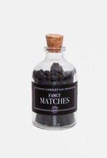 Apothecary Matches - Black & Black