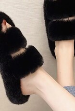 Winter Flat Warm Fluffy Slippers