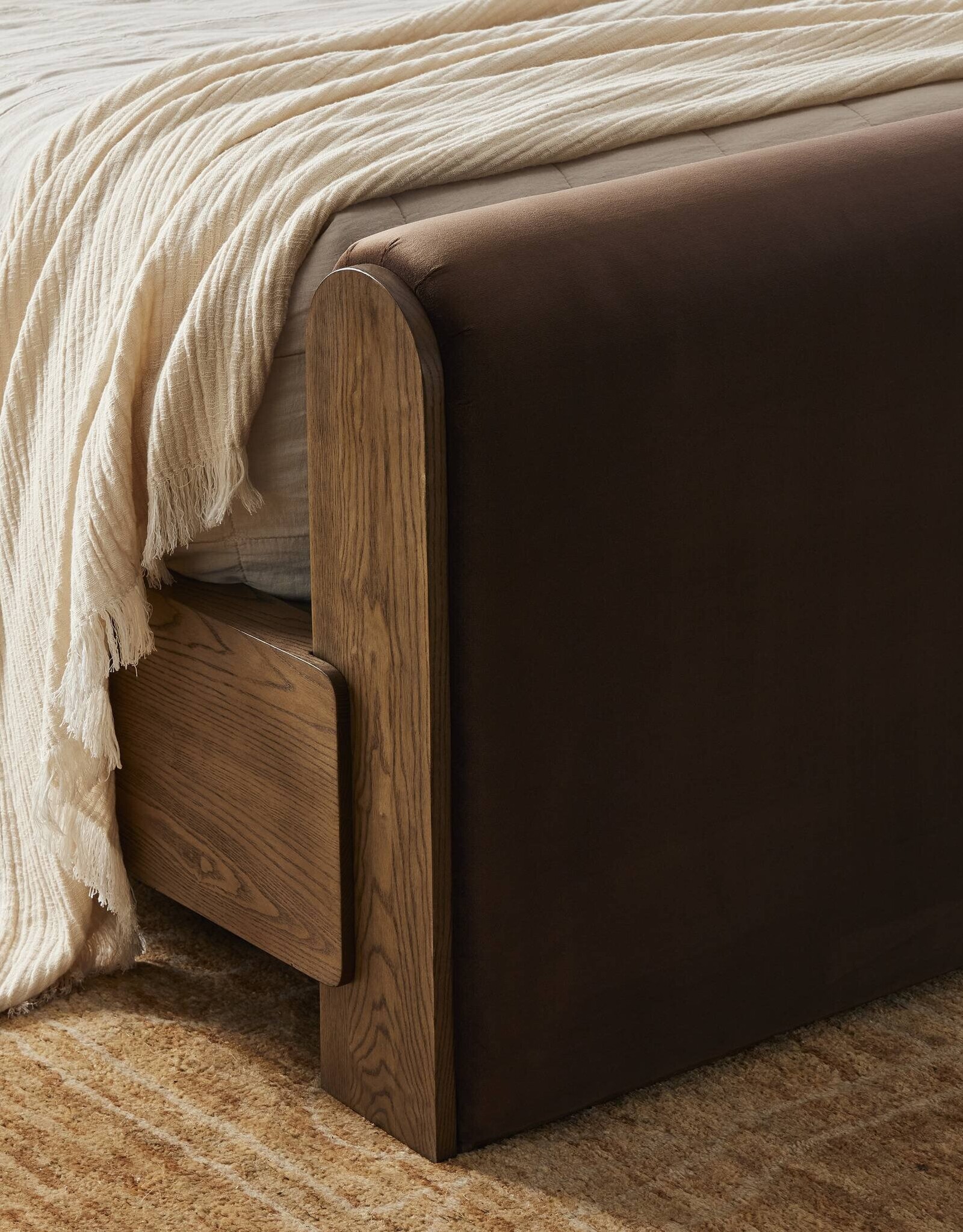 Sloane Bed in Surrey Cocoa